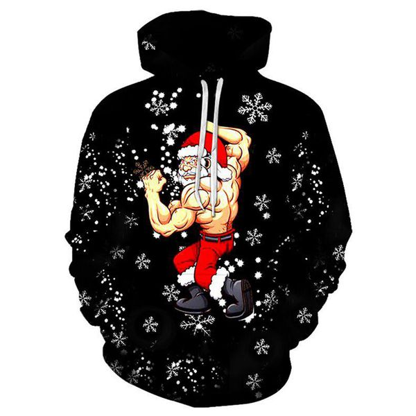 christmas christmas hat pet hoodie visual impact party punk gothic round neck sweater hoodie, Black
christmas christmas hat pet hoodie visual impact party punk gothic round neck sweater hoodie, Black