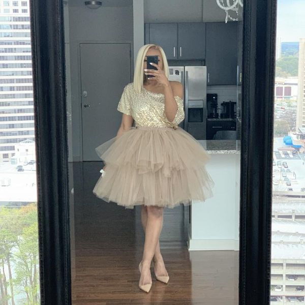skirts khaki skirt party jupe femme short tiered with elastic band mesh tulle knee length vrouw rokken, Black
skirts khaki skirt party jupe femme short tiered with elastic band mesh tulle knee length vrouw rokken, Black