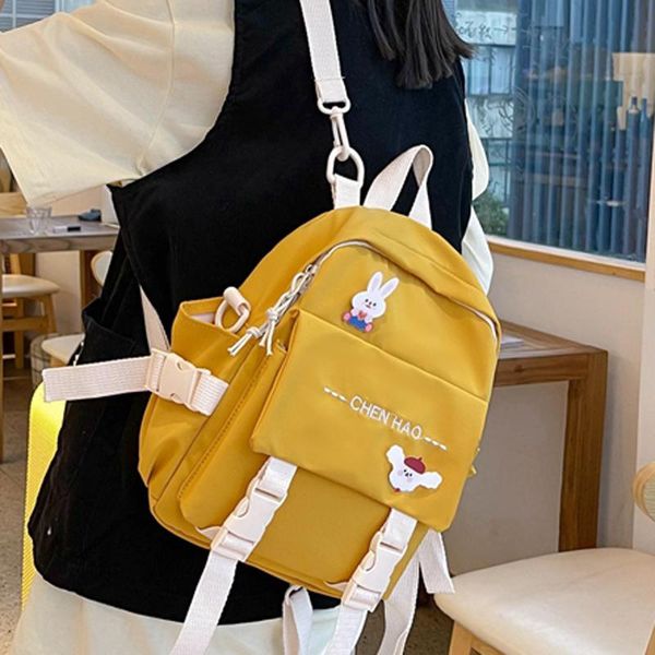 backpack waterproof nylon multi-function backpacks portable travel bag clamshell insert buckle small schoolbag for teenage girls
backpack waterproof nylon multi-function backpacks portable travel bag clamshell insert buckle small schoolbag for teenage girls