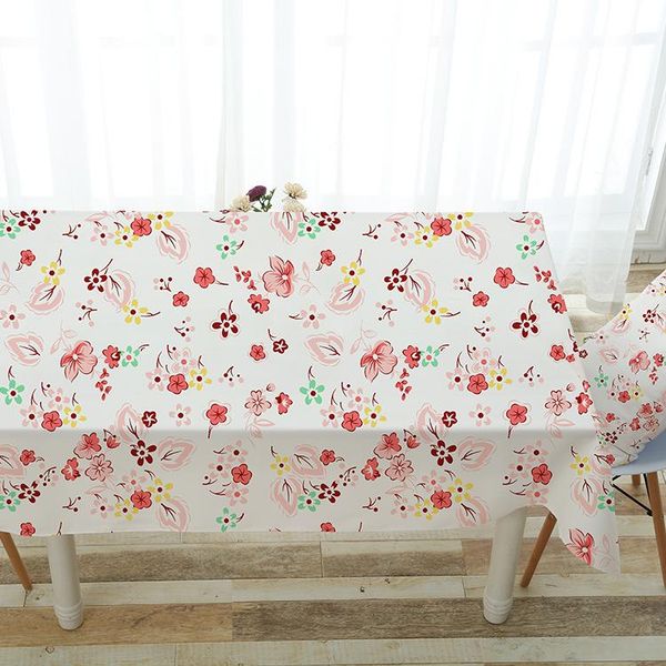 modern simple waterproof anti - oil table cloths european flower cloth 
modern simple waterproof anti - oil table cloths european flower cloth