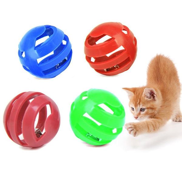 cat toys 4pcs bell ball plastic hollow out toy random color interactive playing puzzle for
cat toys 4pcs bell ball plastic hollow out toy random color interactive playing puzzle for