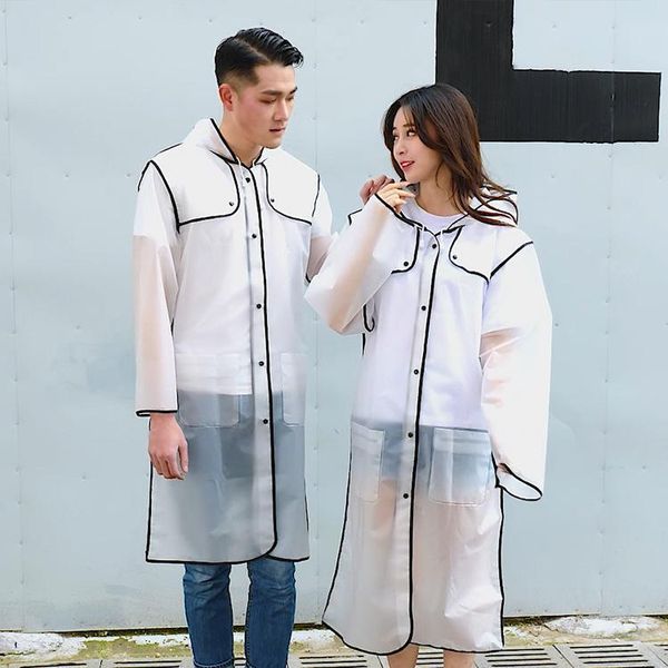 raincoats long transparent raincoat single fashion travel poncho eva outdoor conjoined manufacturer logo customization
raincoats long transparent raincoat single fashion travel poncho eva outdoor conjoined manufacturer logo customization