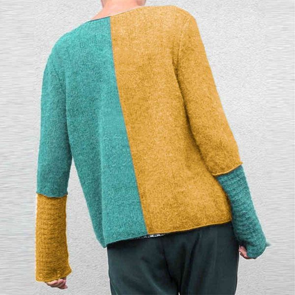 sweaters autumn winter elegant fashion patchwork sweater women vintage button long sleeves pullovers female casual 5xl sweaters sj8d 7z1x, White;black
sweaters autumn winter elegant fashion patchwork sweater women vintage button long sleeves pullovers female casual 5xl sweaters sj8d 7z1x, White;black