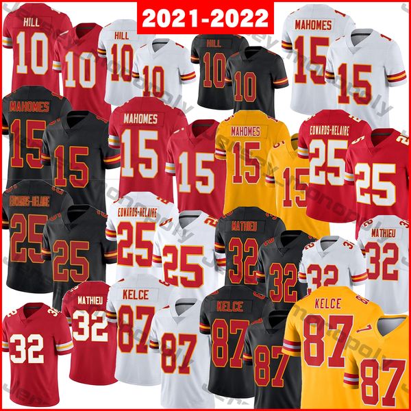 2021-2022 football jerseys 10 tyreek hill 15 patrick mahomes 25 edwards-helaire 32 tyrann mathieu 87 travis kelce, Black;red
2021-2022 football jerseys 10 tyreek hill 15 patrick mahomes 25 edwards-helaire 32 tyrann mathieu 87 travis kelce, Black;red
