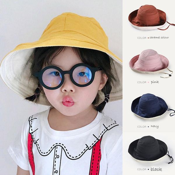 est fashion double side fisherman hats for kids solid sun protective cap toddler caps &, Yellow
est fashion double side fisherman hats for kids solid sun protective cap toddler caps &, Yellow
