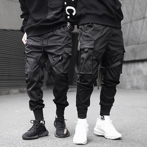 streetwear joggers multi pocket women pants elastic waist design harem men punk hip hop casual trousers clothing, Black
streetwear joggers multi pocket women pants elastic waist design harem men punk hip hop casual trousers clothing, Black