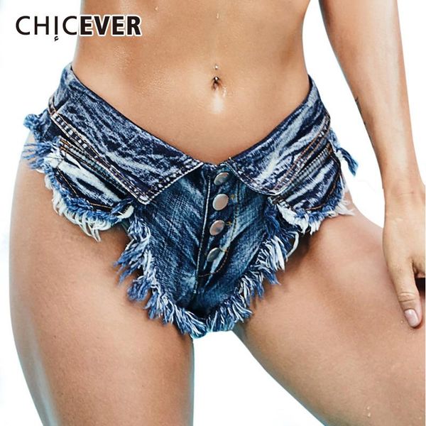 women's shorts chicever blue patchwork tassel irregular denim short for women high waist slim female summer fashion clothing 2021 style, White;black
women's shorts chicever blue patchwork tassel irregular denim short for women high waist slim female summer fashion clothing 2021 style, White;black