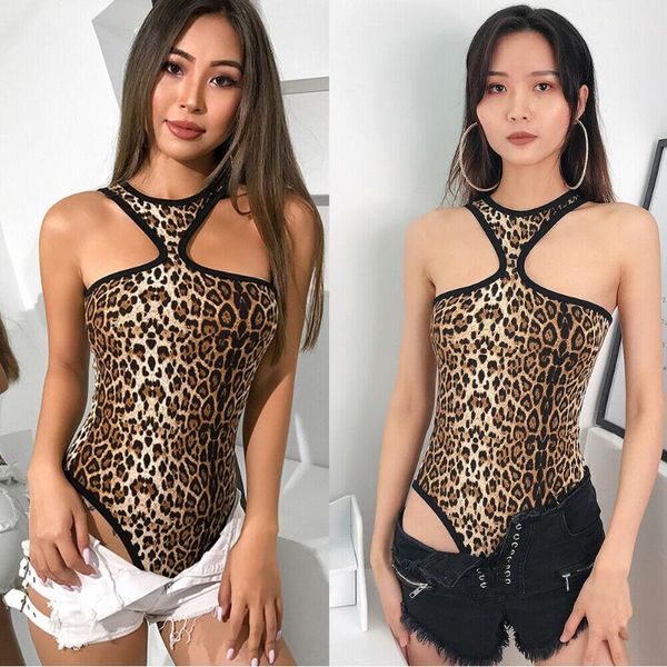 women's jumpsuits & rompers 2021 women leopard bodycon bodysuit strap sleeveless bandage skinny jumpsuit romper leotard, Black;white
women's jumpsuits & rompers 2021 women leopard bodycon bodysuit strap sleeveless bandage skinny jumpsuit romper leotard, Black;white