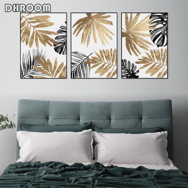 paintings nordic decorative painting golden leaf posters and prints modern minimalist wall art canvas picture for living room
paintings nordic decorative painting golden leaf posters and prints modern minimalist wall art canvas picture for living room