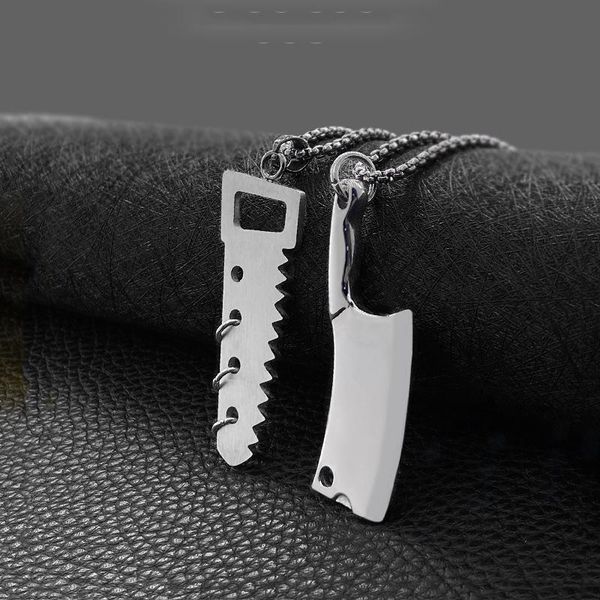 fashion street chopper necklace punk dark black retro saw chain unlimited matching pendant necklaces, Silver
fashion street chopper necklace punk dark black retro saw chain unlimited matching pendant necklaces, Silver