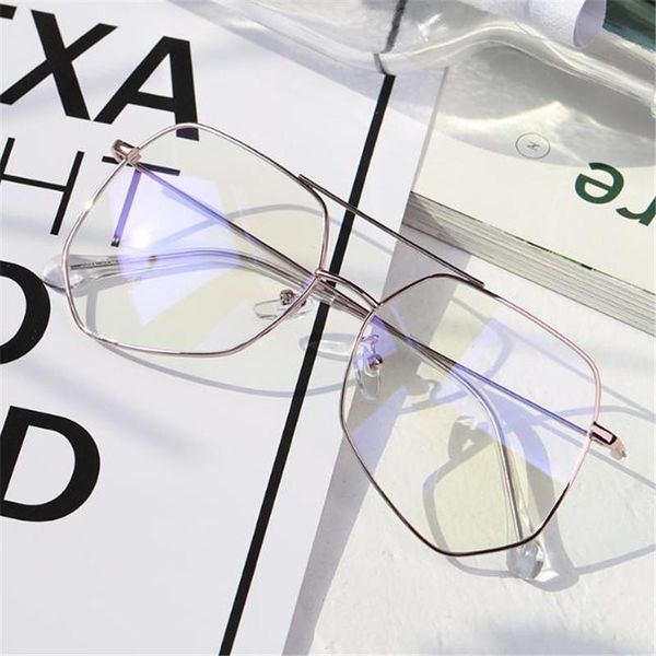 fashion women & men alloy optical glasses simplicity oversize frame spectacles double beam eyeglasses sunglasses, White;black
fashion women & men alloy optical glasses simplicity oversize frame spectacles double beam eyeglasses sunglasses, White;black