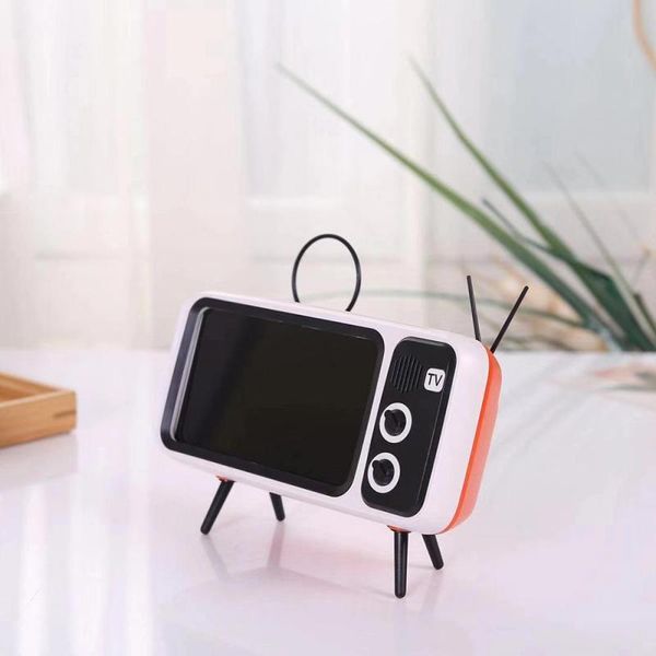 portable mini wireless stereo bracket movies mobile phone speaker tv music player retro pocket home audio electric cell mounts & h holders
portable mini wireless stereo bracket movies mobile phone speaker tv music player retro pocket home audio electric cell mounts & h holders