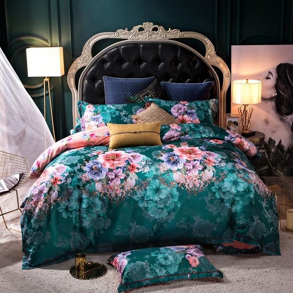 vintage blossom bright color flowers jacquard bedding set 100%cotton silky king size 4pcs duvet cover bed sheet pillowcase sets
vintage blossom bright color flowers jacquard bedding set 100%cotton silky king size 4pcs duvet cover bed sheet pillowcase sets