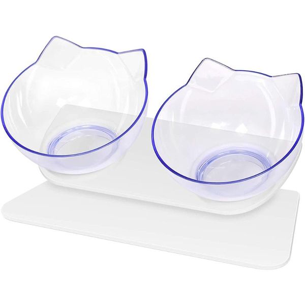 double cat dog bowls elevated water with raised stand 15 degree tilted pet feeder bowl & feeders
double cat dog bowls elevated water with raised stand 15 degree tilted pet feeder bowl & feeders