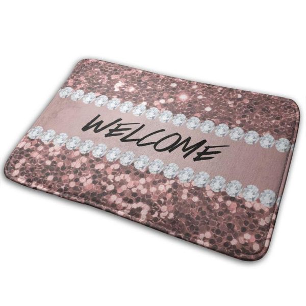 elegant rose gold glitter and diamonds welcome doormats door mat carpet non-slip floor ultra absorbent front mats carpets
elegant rose gold glitter and diamonds welcome doormats door mat carpet non-slip floor ultra absorbent front mats carpets