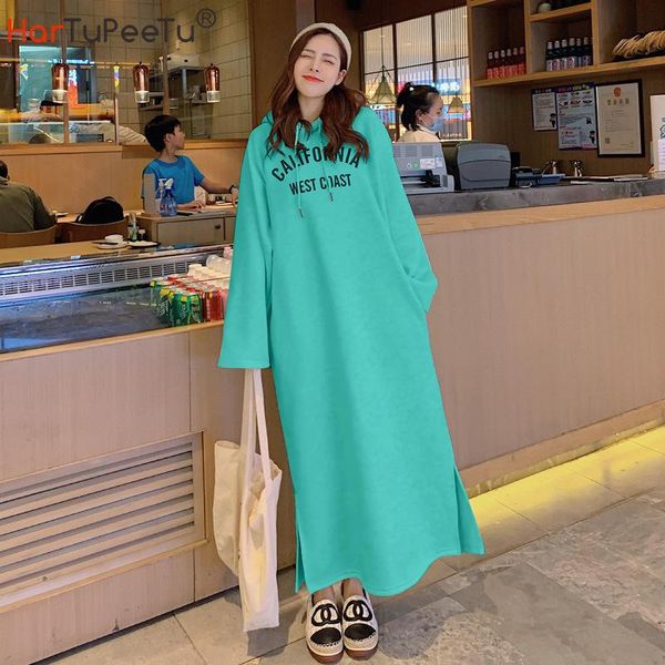 women's hoodies & sweatshirts fleece winter dress women oversize 2021 long lace up hooded coat letters print pockets side split 2 colou, Black
women's hoodies & sweatshirts fleece winter dress women oversize 2021 long lace up hooded coat letters print pockets side split 2 colou, Black