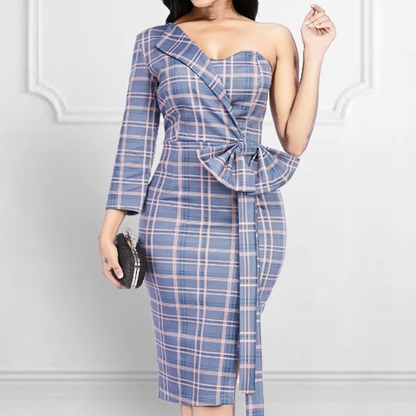 plaid dress for women party peplum irregular sleeve with bowtie one shoulder bodycon classy plus size fashion african female 210527, Black;gray
plaid dress for women party peplum irregular sleeve with bowtie one shoulder bodycon classy plus size fashion african female 210527, Black;gray