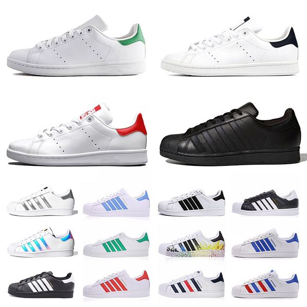 2021 original stan smith superstar trainers arrival casual shoes women sports sneakers triple black red oreo silver white green men jogging, White;red
2021 original stan smith superstar trainers arrival casual shoes women sports sneakers triple black red oreo silver white green men jogging, White;red