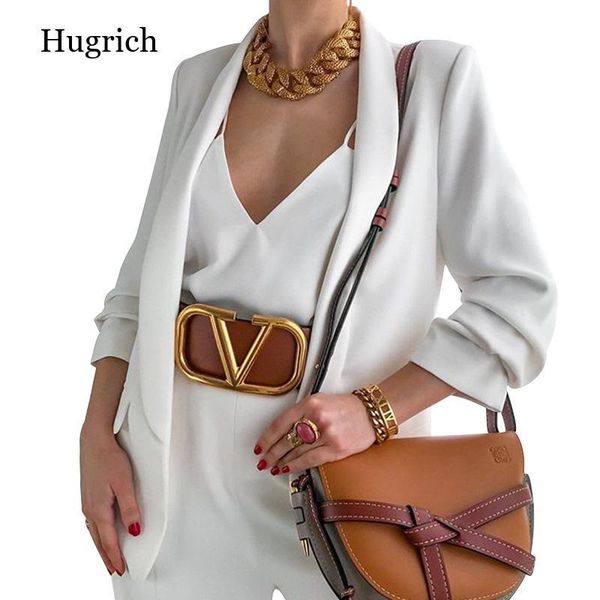 women's suits & blazers 2021 office ladies white blazer spring and autumn long sleeve jacket single button solid color pock, White;black
women's suits & blazers 2021 office ladies white blazer spring and autumn long sleeve jacket single button solid color pock, White;black