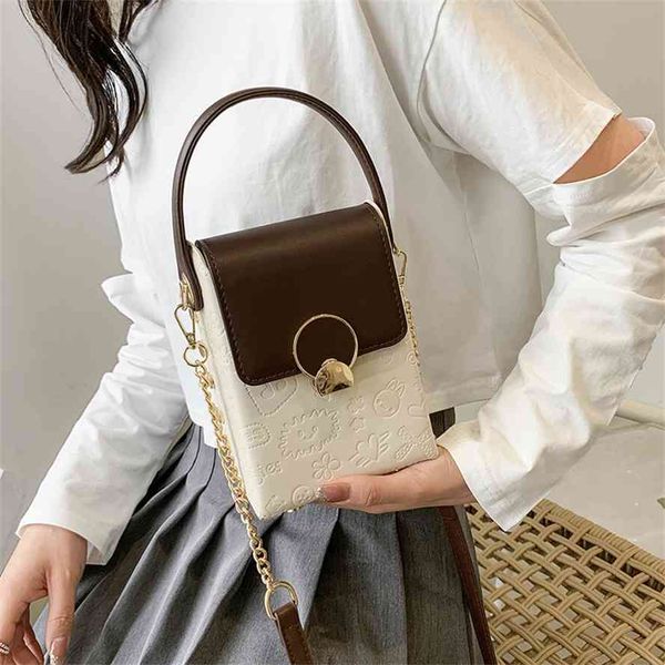 women's new 2021 mini portable small square korean simple one shoulder messenger fashion mobile phone bag
women's new 2021 mini portable small square korean simple one shoulder messenger fashion mobile phone bag