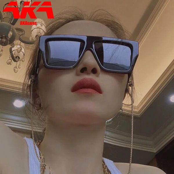 sunglasses akagafas 2021 oversized for women eyewear shades men gafas de sol hombre cool vintage square glasses, White;black
sunglasses akagafas 2021 oversized for women eyewear shades men gafas de sol hombre cool vintage square glasses, White;black