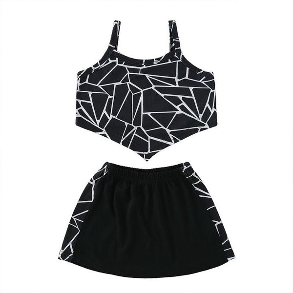 clothing sets children summer thin cool clothes off shoulder vest+skirts short pants kids fashion 2pcs 3-10y, White
clothing sets children summer thin cool clothes off shoulder vest+skirts short pants kids fashion 2pcs 3-10y, White