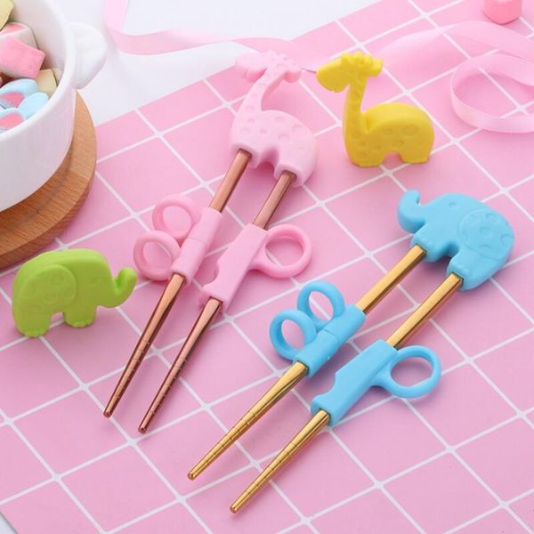 chopsticks children for kids baby staniless steel cartoon learning reusable training helper home products
chopsticks children for kids baby staniless steel cartoon learning reusable training helper home products