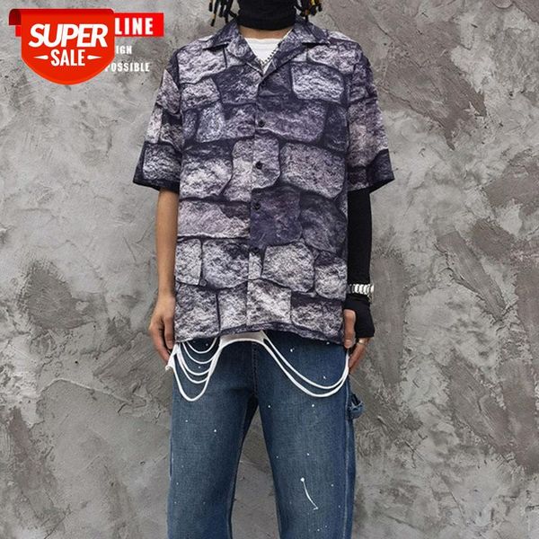tkpavintage american retro stone print shirt short-sleeved men's casual bf loose hong kong style hip-hop #aa7r, White;black
tkpavintage american retro stone print shirt short-sleeved men's casual bf loose hong kong style hip-hop #aa7r, White;black