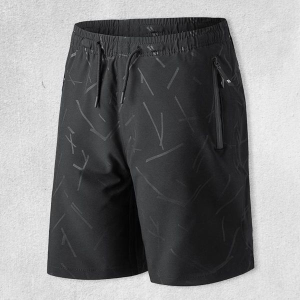 men's shorts summer quick-drying skin-friendly made of elastic band design basketball training running short, White;black
men's shorts summer quick-drying skin-friendly made of elastic band design basketball training running short, White;black