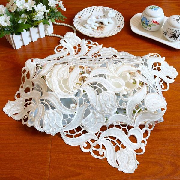 mats & pads square 42cm fine embroidery hollowing out bowl table mat household fabric art tea set heat coffee fruit tray placemat decoration
mats & pads square 42cm fine embroidery hollowing out bowl table mat household fabric art tea set heat coffee fruit tray placemat decoration