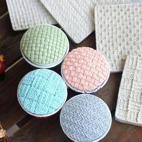 fondant cake diy decorating tools silicone sweater fabric knitting texture embossed mold baking lace mat tool ct2126 moulds
fondant cake diy decorating tools silicone sweater fabric knitting texture embossed mold baking lace mat tool ct2126 moulds