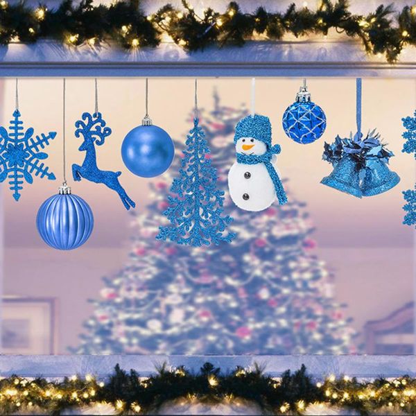 window stickers 1 set 2pcs christmas snowflake deer decorative wall shop (blue)
window stickers 1 set 2pcs christmas snowflake deer decorative wall shop (blue)