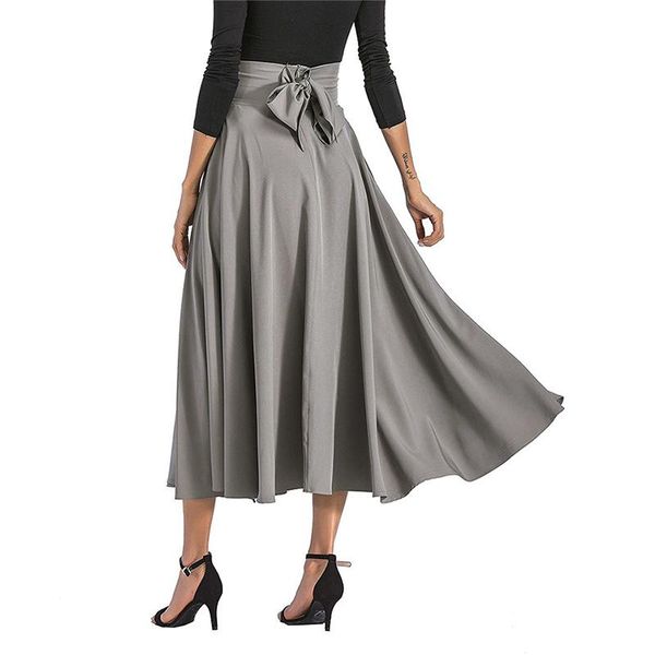 skirts multi color elegant office lady bow tie waist double pocket side pleated solid skirt autumn party women, Black
skirts multi color elegant office lady bow tie waist double pocket side pleated solid skirt autumn party women, Black