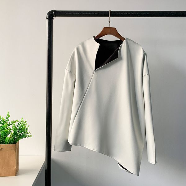 women's t-shirt nordic blouse design, asymmetric shirt, shiny texture and diagonal collar, cream color, White
women's t-shirt nordic blouse design, asymmetric shirt, shiny texture and diagonal collar, cream color, White