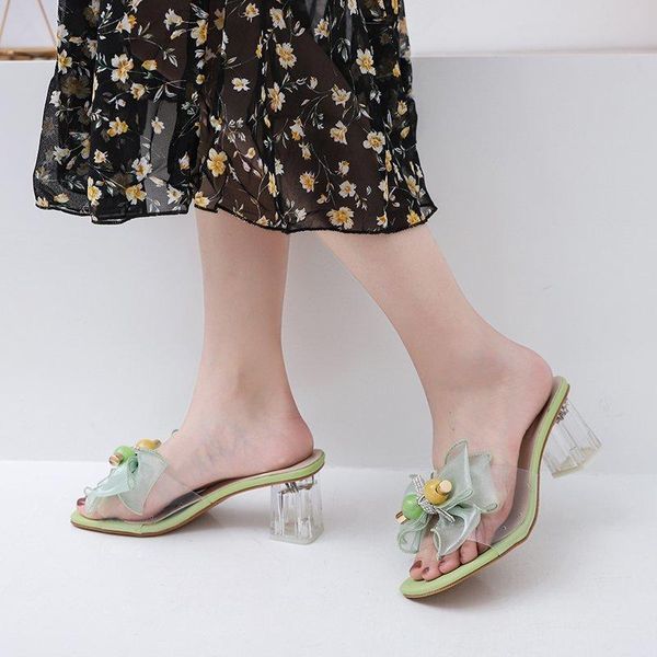 womens pvc bowknot high heels sandals women summer open toe transparent slippers female perspex heel clear slides, Black
womens pvc bowknot high heels sandals women summer open toe transparent slippers female perspex heel clear slides, Black