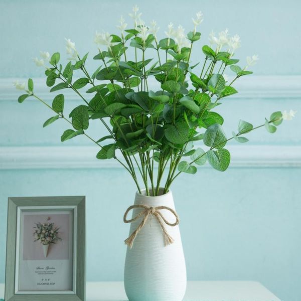 decorative flowers & wreaths 1pcs artificial eucalyptus branches plants fake greenery stems for wedding decoration garden home decor
decorative flowers & wreaths 1pcs artificial eucalyptus branches plants fake greenery stems for wedding decoration garden home decor