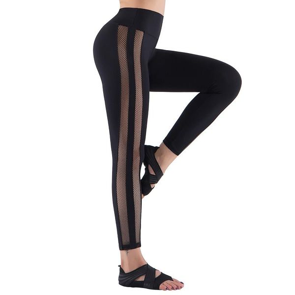 mesh yoga leggings women pants high waist tummy control stretch workout women's sports outfits, White;red
mesh yoga leggings women pants high waist tummy control stretch workout women's sports outfits, White;red