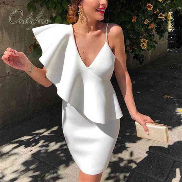 summer women party dress club wear ruffle spaghetti strap white bodycon pencil 210513, Black;gray
summer women party dress club wear ruffle spaghetti strap white bodycon pencil 210513, Black;gray