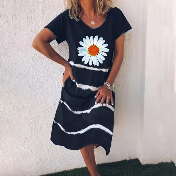 maternity dresses 2021 fashion ins sunflower print round neck elegant sundress short sleeves flower casual style dress, White
maternity dresses 2021 fashion ins sunflower print round neck elegant sundress short sleeves flower casual style dress, White
