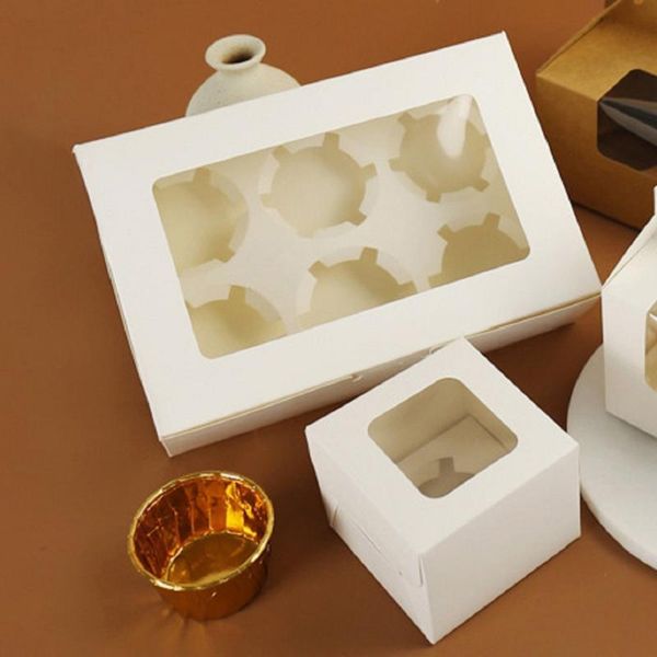 gift wrap 10pcs 1/2/4/6 cavities cupcake boxes packaging cake cookie with window muffin holder dessert containers
gift wrap 10pcs 1/2/4/6 cavities cupcake boxes packaging cake cookie with window muffin holder dessert containers