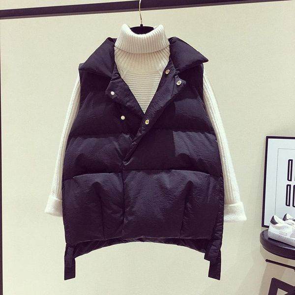 women's vests coat women autumn winter sleeveless coats vest korean style fashion female outwear mujer chaqueta wpy1077, Black;white
women's vests coat women autumn winter sleeveless coats vest korean style fashion female outwear mujer chaqueta wpy1077, Black;white