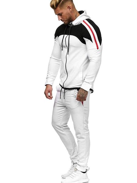 men's tracksuits men sports suit two pieces set zipper hoodie jacket sweatshirt + pants male jogging tracksuit sportswear outfit 5xl, Gray
men's tracksuits men sports suit two pieces set zipper hoodie jacket sweatshirt + pants male jogging tracksuit sportswear outfit 5xl, Gray