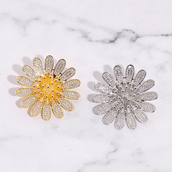 pins, brooches zhijia trendy sun flower rhinestone zircon pins for women delicate dress party jewelry gifts, Gray
pins, brooches zhijia trendy sun flower rhinestone zircon pins for women delicate dress party jewelry gifts, Gray