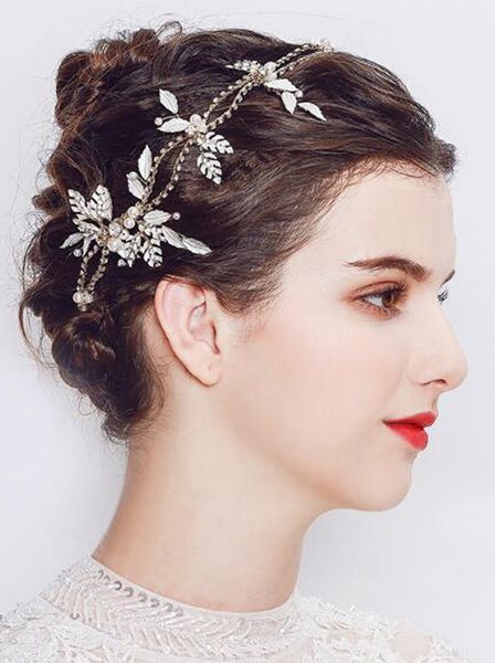 Wedding Leaf Headpiece Women Rhinestone Headband Gold Hair Piece Bridal Leaf Crown Hair Accessories
Wedding Leaf Headpiece Women Rhinestone Headband Gold Hair Piece Bridal Leaf Crown Hair Accessories