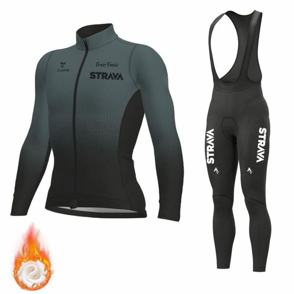 racing sets strava winter cycling set pure white bike long sleeve sweatshirt bicycle team race with warmth bib for men, Black;blue
racing sets strava winter cycling set pure white bike long sleeve sweatshirt bicycle team race with warmth bib for men, Black;blue