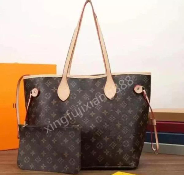 luxury designer women bags ladies 2 pcs set handbags for womens leather handbag female shoulder casual cassic never totes louise's vutt, Red;black
luxury designer women bags ladies 2 pcs set handbags for womens leather handbag female shoulder casual cassic never totes louise's vutt, Red;black