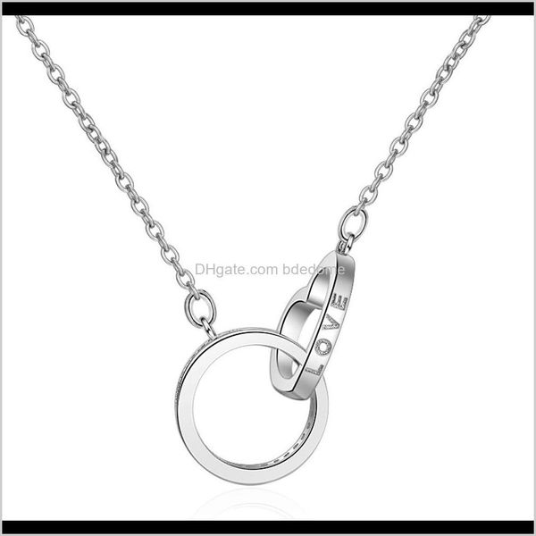necklaces & pendants jewelry drop delivery 2021 pendant necklace heart with love letter circle steel crystal zircon rose gold and imitation, Silver
necklaces & pendants jewelry drop delivery 2021 pendant necklace heart with love letter circle steel crystal zircon rose gold and imitation, Silver