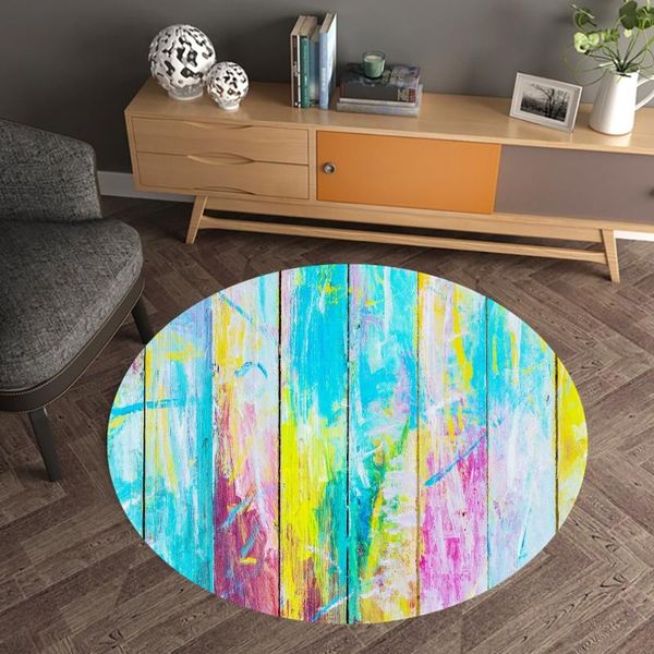 carpets striped wood block printing round carpet non-slip rug for living room bedroom colorful wooden door background home decor
carpets striped wood block printing round carpet non-slip rug for living room bedroom colorful wooden door background home decor