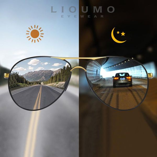 sunglasses lioumo pilot men's women polarized pochromic glasses driving goggle eyewear chameleon uv400 zonnebril dames, White;black
sunglasses lioumo pilot men's women polarized pochromic glasses driving goggle eyewear chameleon uv400 zonnebril dames, White;black