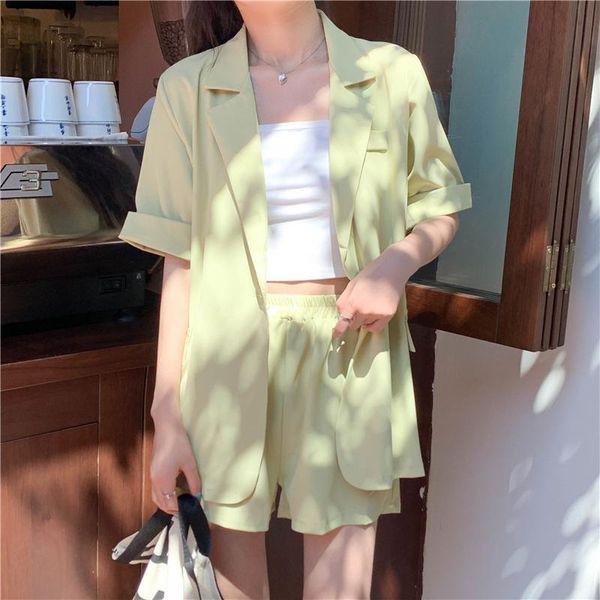 women's tracksuits two-piece suit collar short sleeve women summer pink tie belt shorts female sets casual office lady streetwear 2 pcs, Gray
women's tracksuits two-piece suit collar short sleeve women summer pink tie belt shorts female sets casual office lady streetwear 2 pcs, Gray
